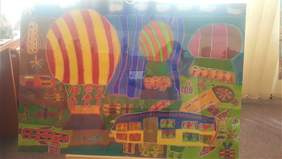 Pokaż zdjęcie: "Moje biuro podróży" kategoria malarstwo