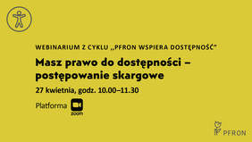 Pokaż zdjęcie: PFRON wspiera dostępność 