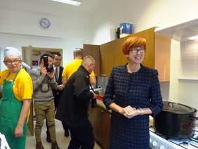 Wizyta Minister Rodziny, Pracy i Polityki Społecznej Elżbiety Rafalskiej w Strzelcach Krajeńskich  