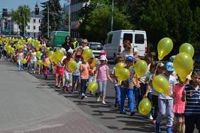 Pokaż zdjęcie: Marsz ulicami Tomaszowa Lubelskiego fot. PSONI Tomszów Lubelski