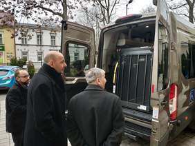 Pokaż zdjęcie: Oprzyrządowanie jednego z pojazdów