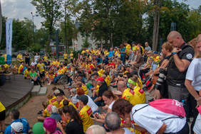 Pokaż zdjęcie: Uczestnicy III Biegu po Oddech