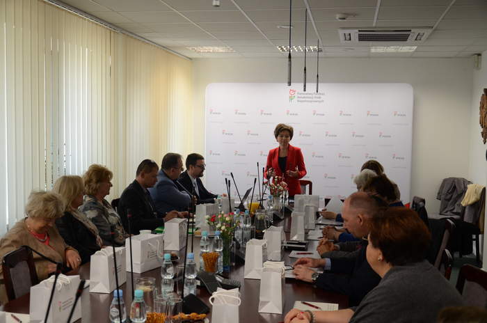 Spotkanie Rady Kwartalnika, sala konferencyjna