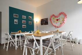 Pokaż zdjęcie: Wnętrze kawiarni społecznej Caffe Aktywni (fot. źródło www.gdansk.pl)