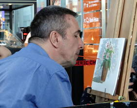 Pokaż zdjęcie: Mariusz Mączka przy pracy