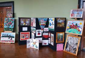 Pokaż zdjęcie: Tkanina i aplikacja zgłoszona do Konkursu 