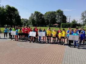 Turniej Piłki nożnej Olimpiad Specjalnych w Kolbuszowej Dolnej, uczestnicy