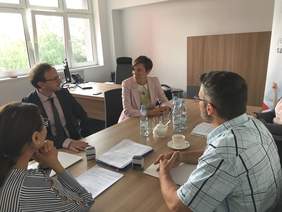 Pokaż zdjęcie: Podpisanie umowy z Urzędem Miasta Poznania w ramach programu „Stabilne Zatrudnienie”