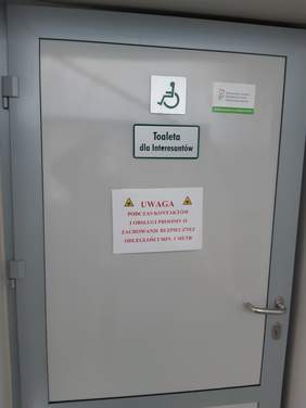 Pokaż zdjęcie: Dostosowanie łazienki do potrzeb osób niepełnosprawnych na parterze w Powiatowym Urzędzie Pracy w Zamościu