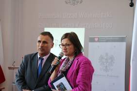 Pokaż zdjęcie: Katarzyna Stanulewicz  - Dyrektor Wydziału Polityki Społecznej Pomorski Urząd Wojewódzki. fot. J. Schroeder 