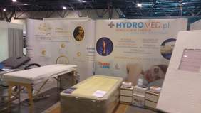 Pokaż zdjęcie: Jedno ze stanowisk na Targach Rehabilitacji REHexpo Sosnowiec