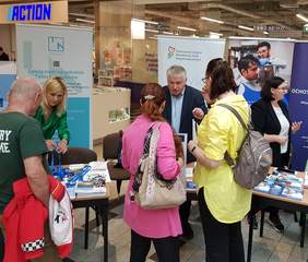 Pokaż zdjęcie: Stoisko Oddziału Świętokrzyskiego  PFRON