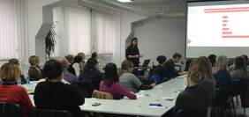 Pokaż zdjęcie: Uczestnicy szkolenia PFRON pt.: „Niepełnosprawny sprawny w pracy” w ramach Światowego Tygodnia Przedsiębiorczości