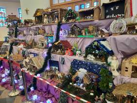 Pokaż zdjęcie: Szopki bożonarodzeniowe biorące udział w konkursie