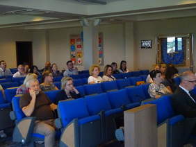 Pokaż zdjęcie: Uczestnicy konferencji w Starostwie