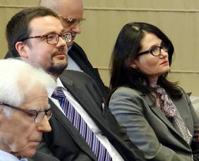 Pokaż zdjęcie: PFRON reprezentowali p.o. prezesa Dorota Habich i Krzysztof Czechowski, dyrektor Departamentu Promocji i Informacji