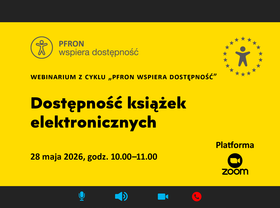 Grafika informująca o webinarium