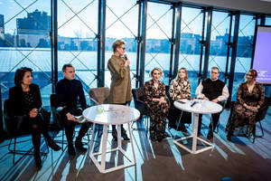 Dyrektor Miejskiej Biblioteki Publicznej Anna Żmudzińska mówi o "Niebieskiej Strefie"