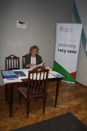 Pokaż zdjęcie: Punkt informacyjny w ZUS Bielsko-Biała