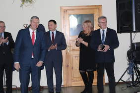 Pokaż zdjęcie: Jerzy Dębski, Katarzyna Fus, Dariusz Kołodziejczyk, Leszek Czechowski