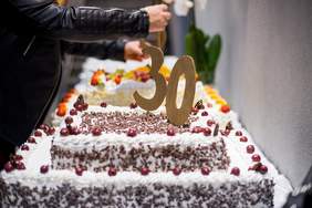 Pokaż zdjęcie: Tort z okazji 30 lecia PSONI Koło w Żorach