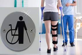 Pokaż zdjęcie: na zdjęciu: plakat promujący skorzystanie z ulgi rehabilitacyjnej