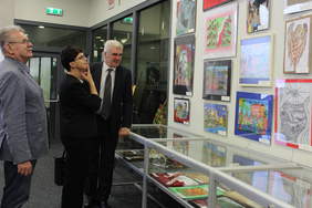 Pokaż zdjęcie: Wystawa pokonkursowa Ogólnopolskiego Konkursu Plastycznego „Sztuka Osób Niepełnosprawnych” – „Niepodległa bez barier – od morza do Tatr”