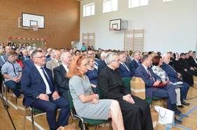 Uczestnicy uroczystości jubileuszowej