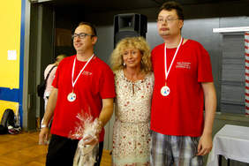 Zwycięzcy II Mistrzostw Grudziądza Osób Niepełnosprawnych i Przyjaciół w Bocci