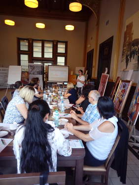 Pokaż zdjęcie: Spotkanie z WTZ pracownikiem Oddziału Wielkopolskiego PFRON