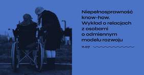 Pokaż zdjęcie: Grafika promująca wykład otwarty pn. „Mity o niepełnosprawności i spektrum autyzmu, czyli know-how w relacjach z osobami o odmiennym modelu rozwojowym”
