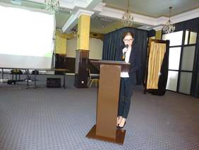 Pokaż zdjęcie: Pracownik Warmińsko-Mazurskiego Oddziału PFRON Anna Baran