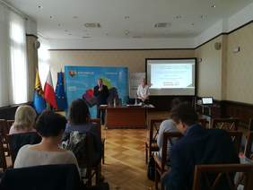 Pokaż zdjęcie: Powitanie uczestników spotkania