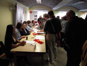 Pokaż zdjęcie: Uczetnicy Targów Pracy w Chorzowie, fot. PUP w Chorzowie