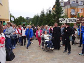 Przed wspólnym wymarszem