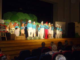 Spektakl "W krainie smerfów"