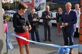 Pokaż zdjęcie: Uroczystość oddania do użytku nowej siedziby Warsztatów Terapii Zajęciowej w Krotoszynie