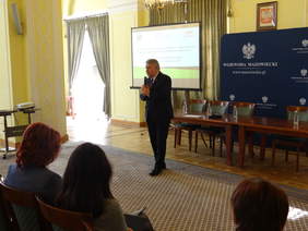 Pokaż zdjęcie: Wicewojewoda mazowiecki Sylwester Dąbrowski