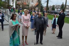 Pokaż zdjęcie: Wizyta Agaty Kornhauser-Dudy w Radwanowicach