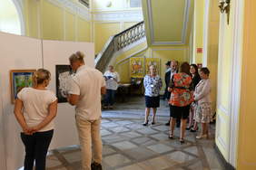 Pokaż zdjęcie: Zwiedzanie wystawy