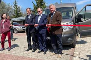 WTZ „Zintegrowani” z Miłkowskiej Karczmy mają nowego busa.