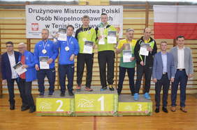 Drużynowe Mistrzostwa Polski Osób Niepełnosprawnych w Tenisie Stołowym udane dla lubuskich drużyn
