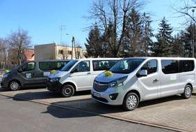 3 nowe mikrobusy do przewozu osób niepełnosprawnych w powiecie słubickim 