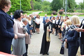 Pokaż zdjęcie: Poświęcenie budynku CUS