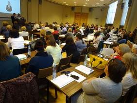 Pokaż zdjęcie: Uczestnicy konferencji pt.: „Osoby z niepełnosprawnością – niewykorzystany kapitał. (Nie)pełnosprawny w biznesie”