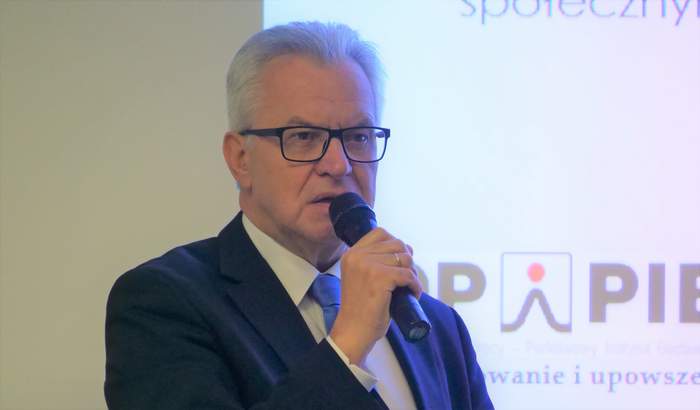 Pokaż zdjęcie: Prezes Zarządu PFRON Krzysztof Michałkiewicz