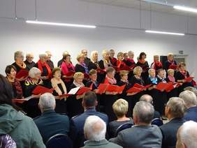 Pokaż zdjęcie: Występ chóru Vivat