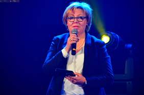 Pokaż zdjęcie: Marta Mordarska – dyrektor Małopolskiego Oddziału PFRON (fot. Powiat Limanowski)