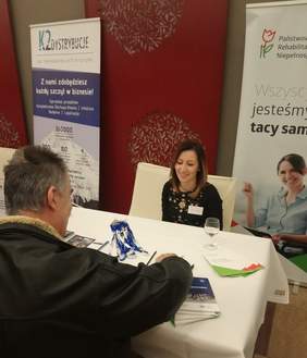 Pokaż zdjęcie: Punkt konsultacyjny Oddziału Podlaskiego PFRON.