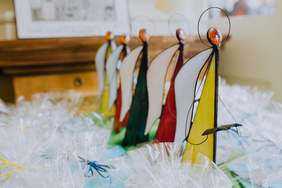 Nagrody, przygotowane dla uczestników konkursu - anioły - witraże